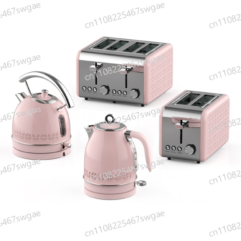 Toaster 4 Slice - طقم غلاية وتوستر، خلاط عصير، توستر