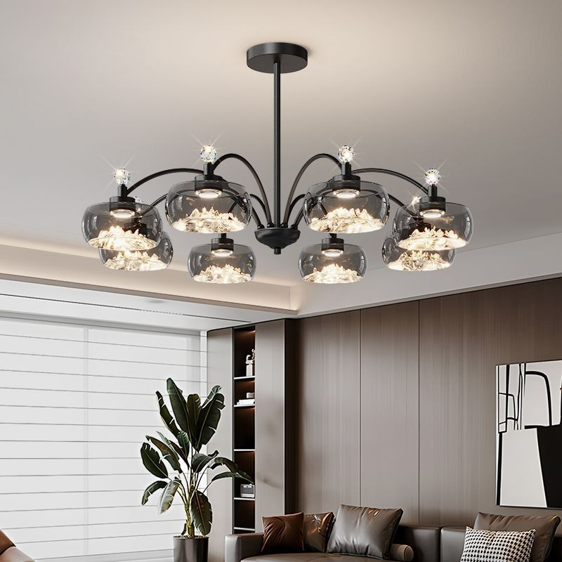 Kitchen Appliances Table - زجاج حديث Led الثريا لغرفة المعيشة