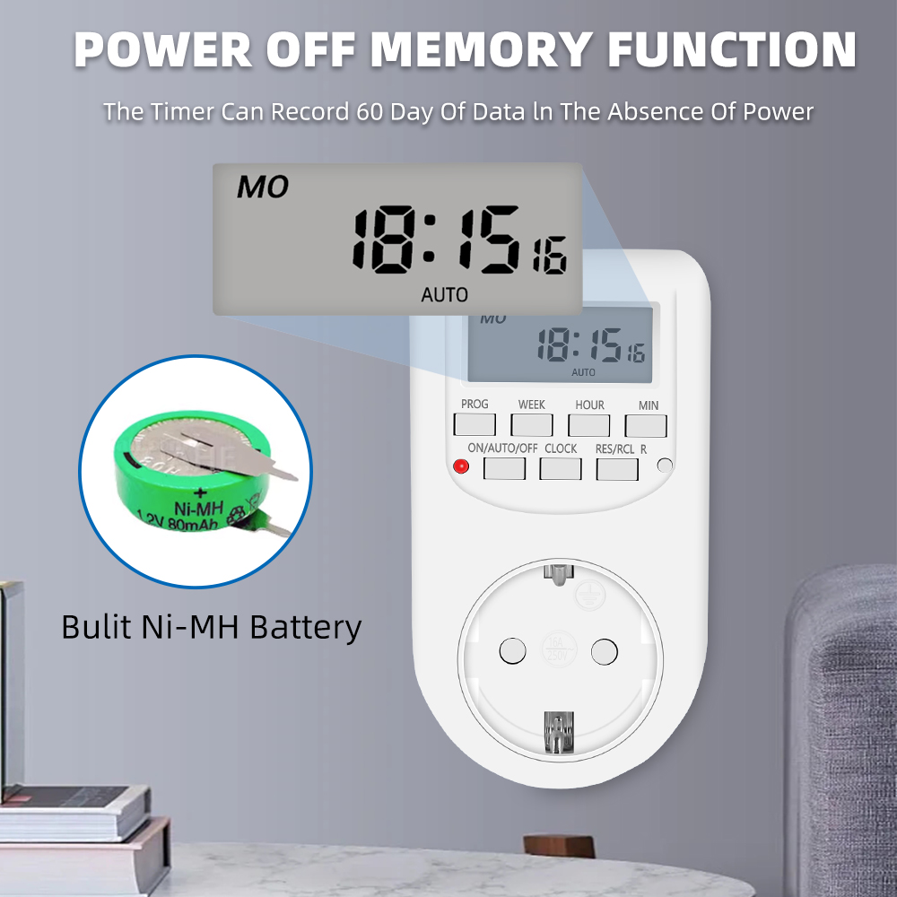 مفتاح مؤقت رقمي إلكتروني 12/24 - مراجعة Kitchen Appliances Outlet وسعره