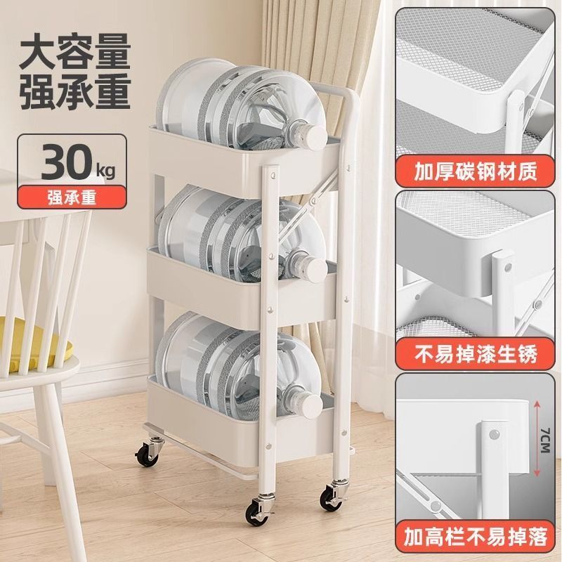 عربة مطبخ قابلة للطي بأربع طبق - مراجعة Kitchen Appliances In White وسعره