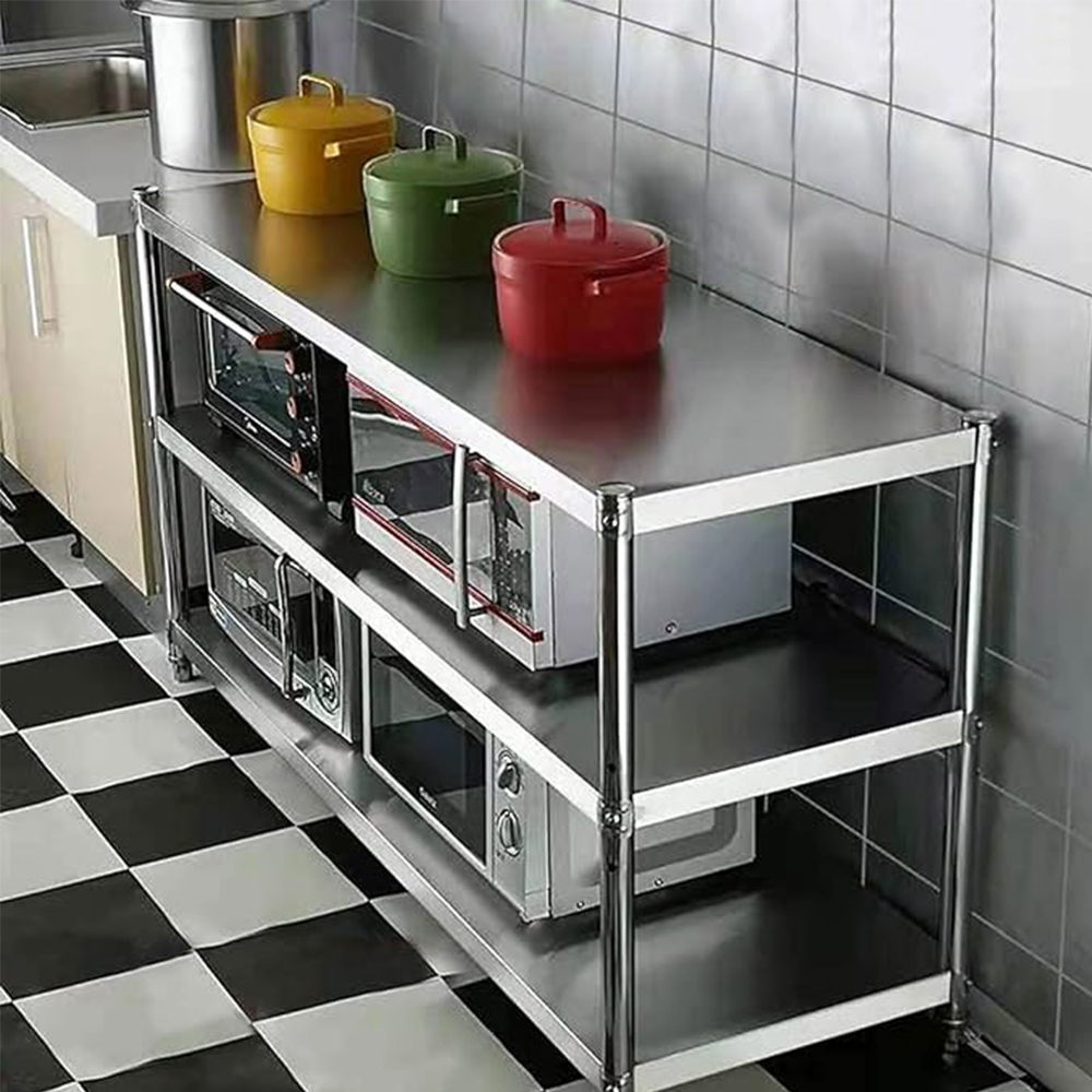 رف من الفولاذ المقاوم للصدأ، ر - مراجعة Kitchen Appliances Table وسعره
