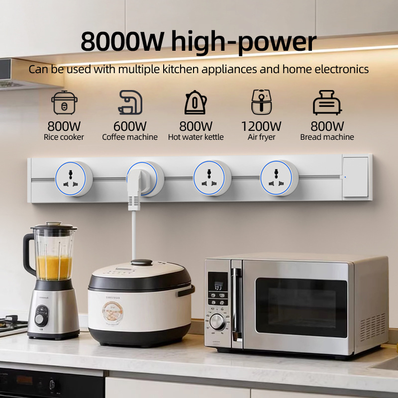 مقبس كهربائي متحرك أبيض للمنزل - مراجعة Kitchen Appliances In White وسعره