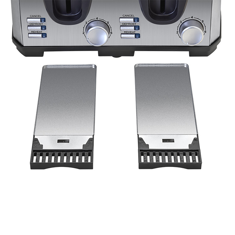 محمصة خبز كهربائية ريترو بفتحا - مراجعة Toaster 4 Slice وسعره