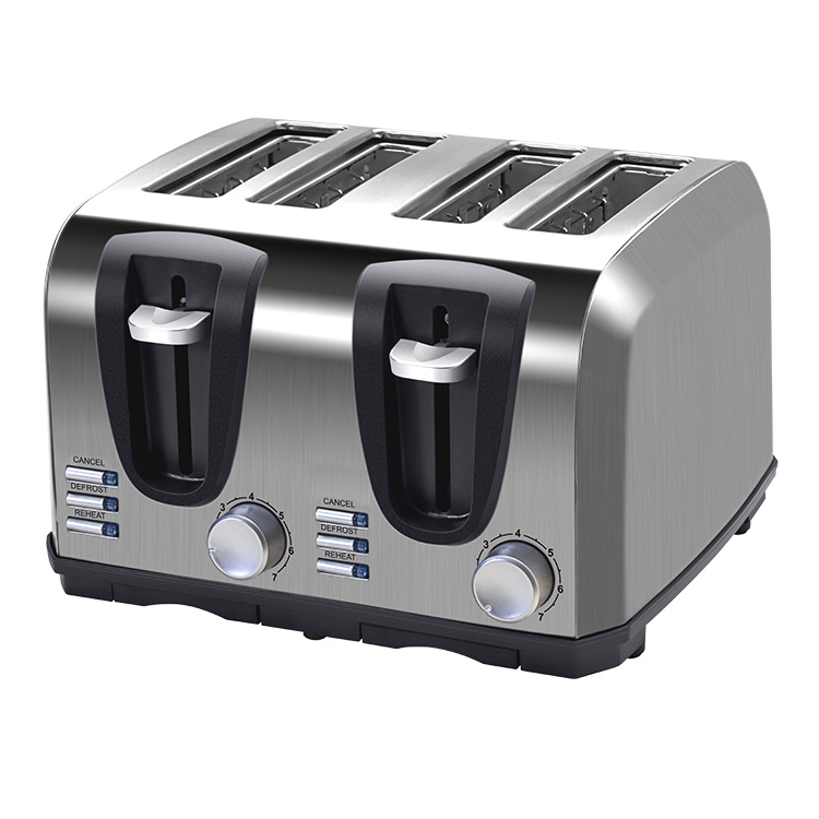 محمصة خبز كهربائية ريترو بفتحا - مراجعة Toaster 4 Slice وسعره